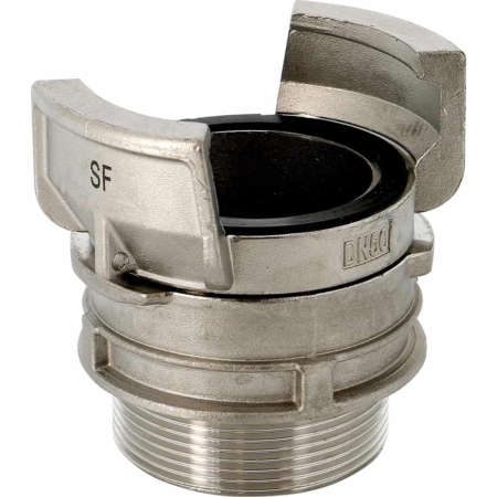 Raccord symétrique mâle en inox