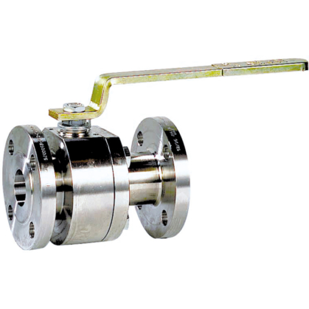 Vanne ADLER FH2, tournant sphérique, corps Inox forgé, 2 pièces, Brides Class 600 ASME B16.10