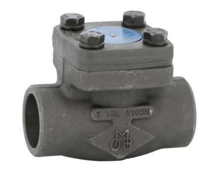 Clapet antiretour avec bille à ressort, corps Acier Forgé 1/2 stellite. Modèle à souder SW - Class 800, DN 10 à DN 50