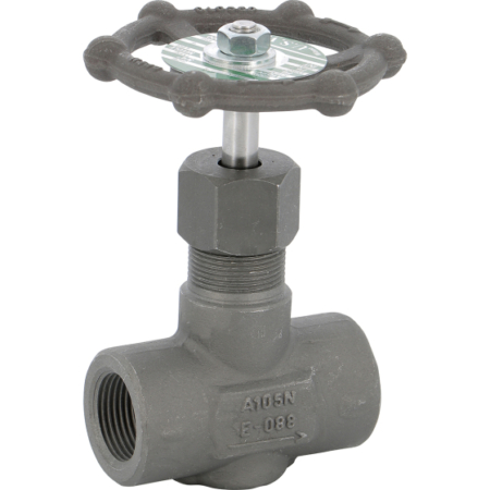 Robinet vanne pointeau haute pression (3000 psi) en acier forgé A105N, raccordement femelle/femelle NPT