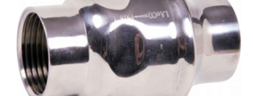 Clapet à simple guidage pour installations industrielles et professionnelles