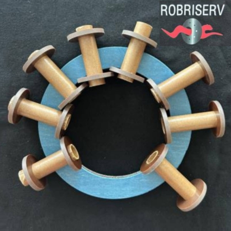 Kit Isolant pour brides RF, fabriqué par Robriserv. Visserie incluse. DN 15 à DN 1000