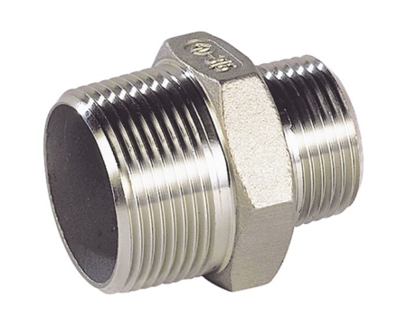 raccord inox double reduction male male PS20.