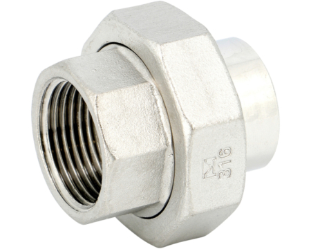 raccord inox union femelle à souder PS20. DN1/8" à DN2"