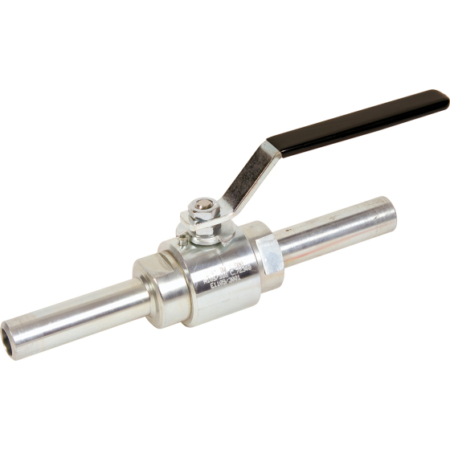 Robinet à tournant sphérique Haute pression (Class 500), modèle 2 pièces avec embout à souder (SW / BW ou droit) - Corps et embouts inox forgé