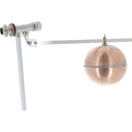 Robinets à flotteur corps laiton flotteur cuivre pointeau et siège inox joint EPDM. BSP. DN1/2" à DN2"