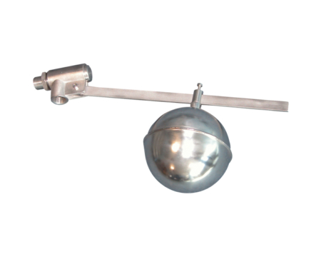 Robinets à flotteur corps Inox 304 pointeau et siège inox 304 flotteur inox 316 joint FKM. BSP. DN3/4"