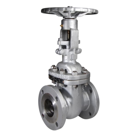 Vanne à opercule à brides, corps acier moulé full stellite (TRIM5), Brides Class 150 PN20 - du DN50 à DN600.