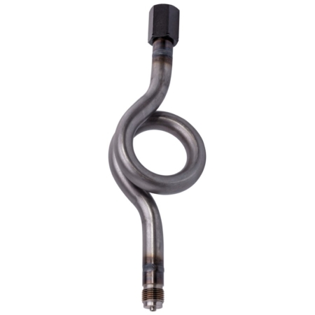 Siphon en cor de chasse acier soudé mâle femelle NPT PN 100