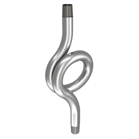 Siphon en cor de chasse inox mâle femelle PN10 DIN 16282