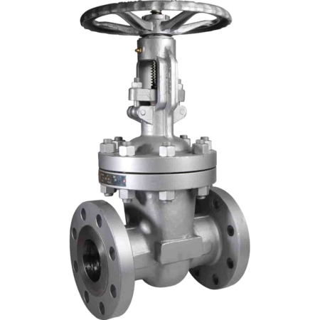 Vanne à opercule à brides, corps acier moulé full stellite (TRIM5), Brides Class 300 PN50 - du DN50 à DN300.
