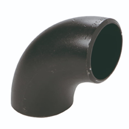 raccord pour pétrole, courbe 3D 90 degrés à souder BW P265GH. DN 15 à DN 600