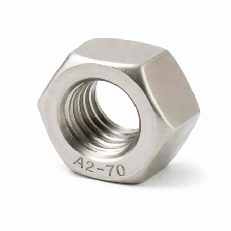 Visserie écrou inox A2 conditionné par 100 unités