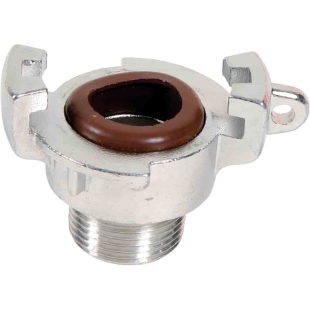 raccord express inox mâle BSP joint FKM. du 1/2'' au 1''